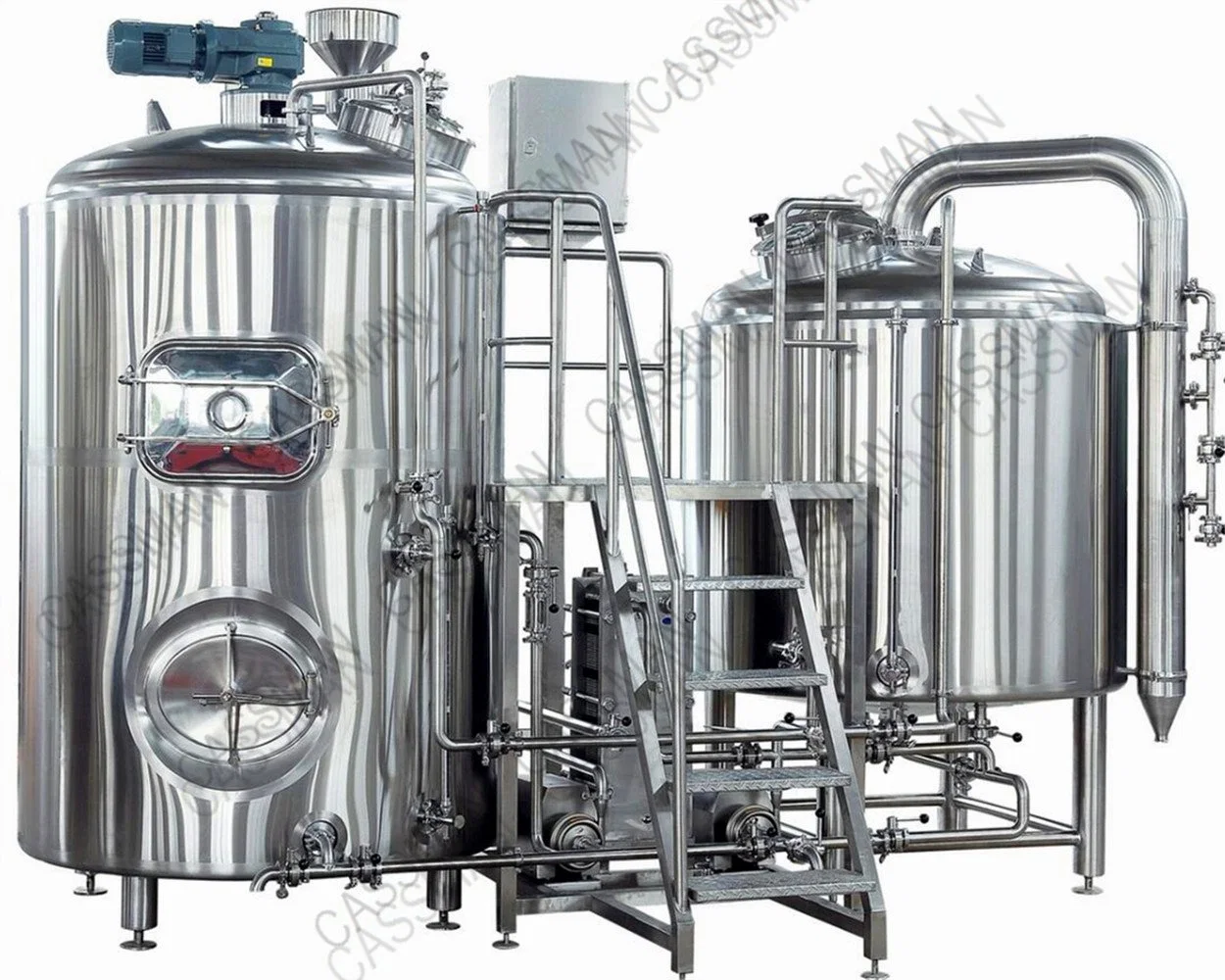 Cassman 1000L Cuve de fermentation conique en acier inoxydable pour brasserie