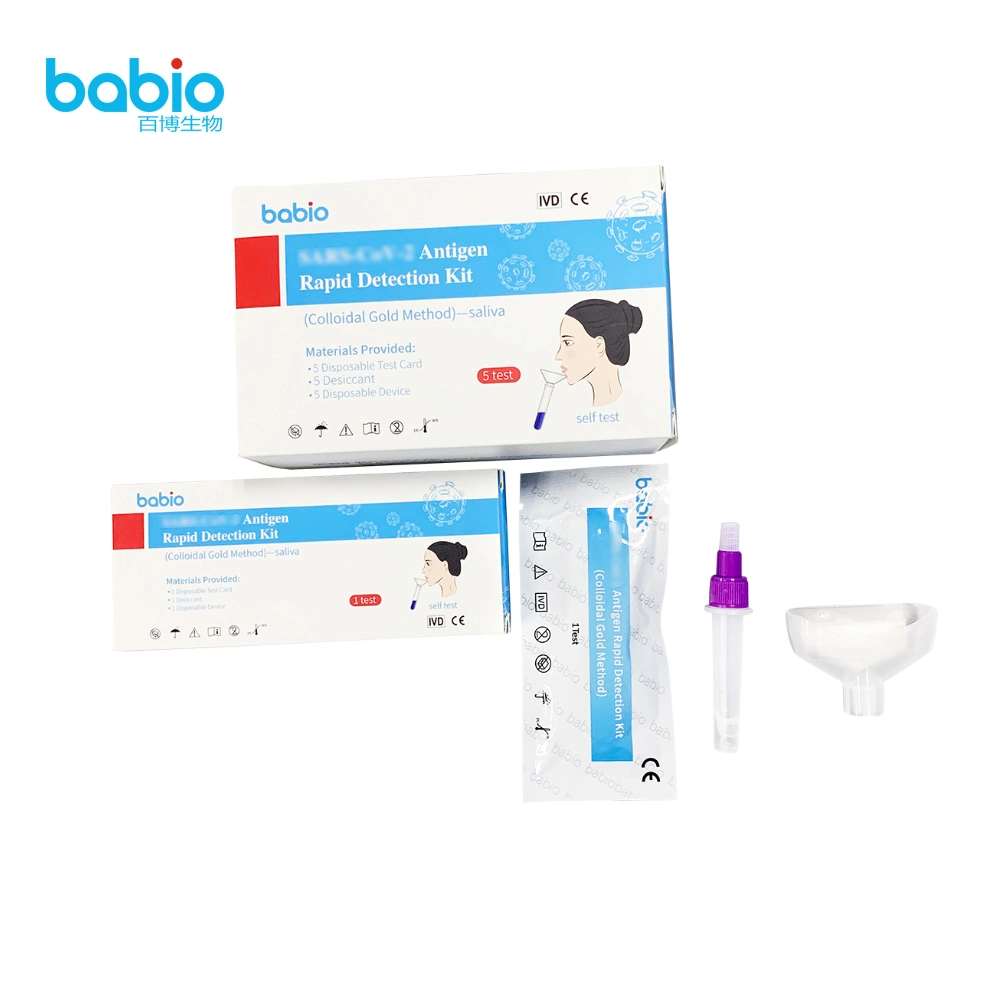 Antigen-Test Medizinische Diagnostik Swab / Salive Antigen Schnelltest für 25 Personen oder Selbsttest 1person Rat Antigen Rak Test vom Hersteller