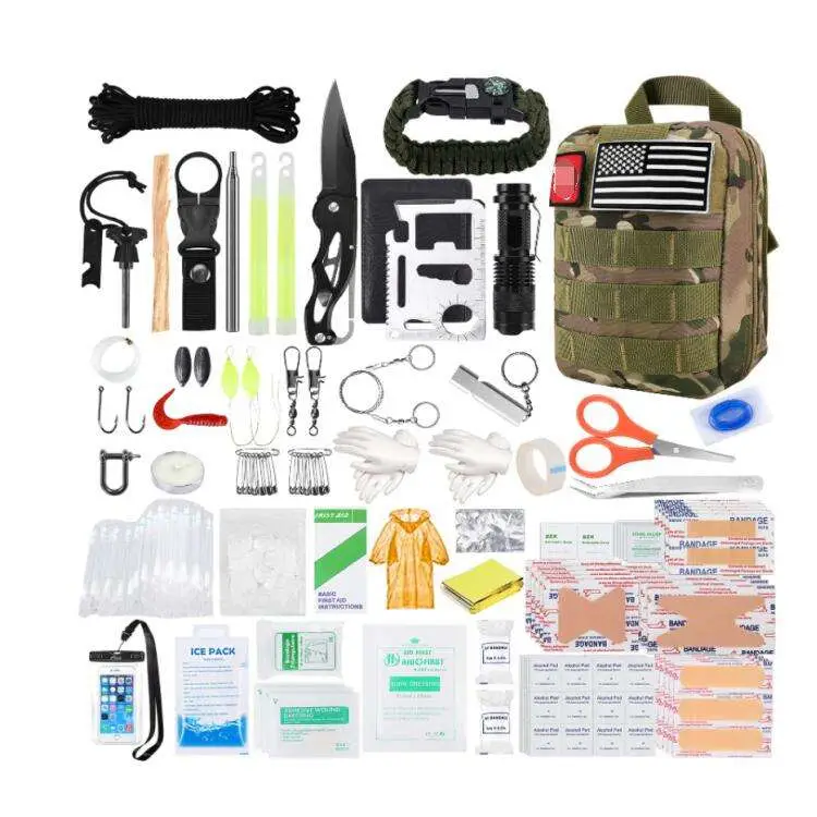 New Home Survival Kit Outdoor Medical Supplies First Aid Kits