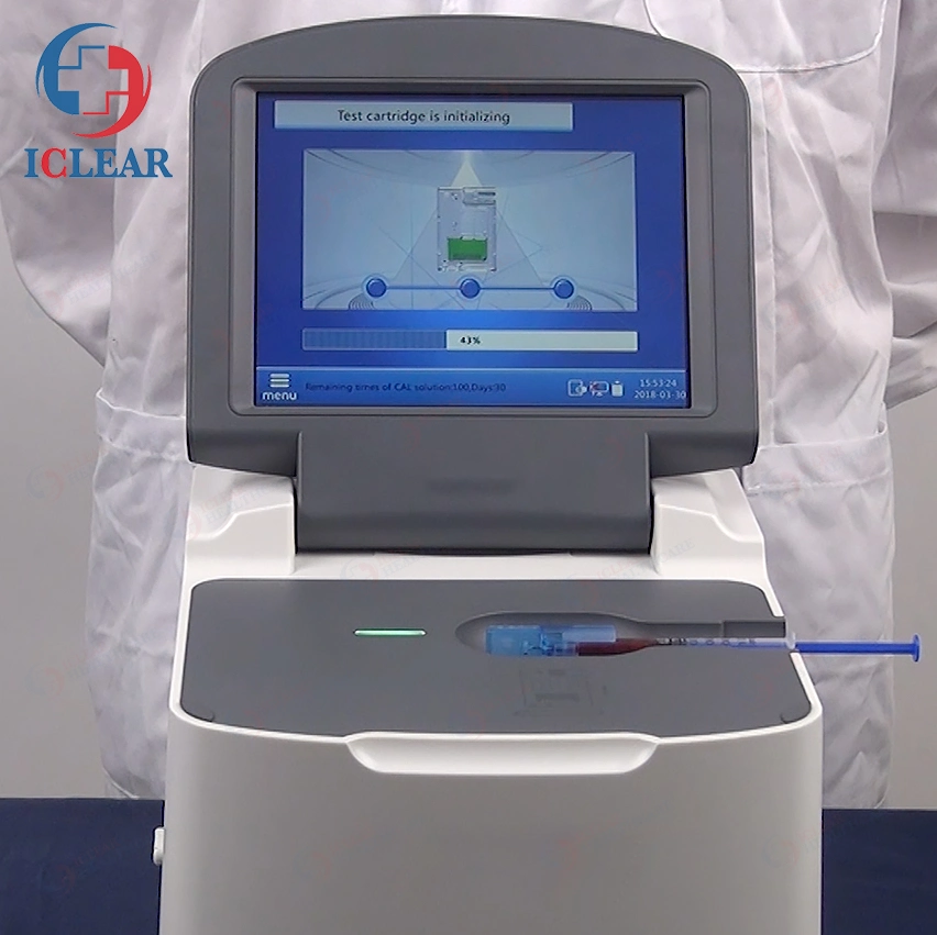 Whole Blood Poct Veterinary Portable Blood Gas Analyzer