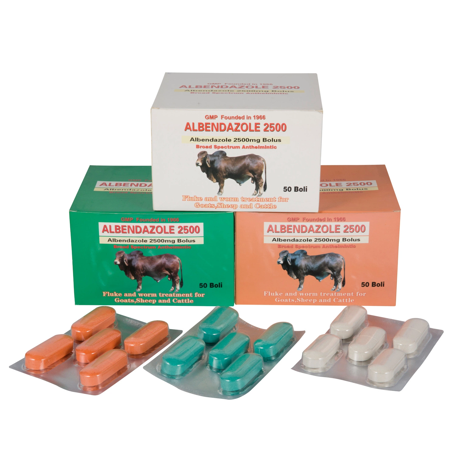 Albendazole Bolus 2500mg Veterinary Tablets No. 2