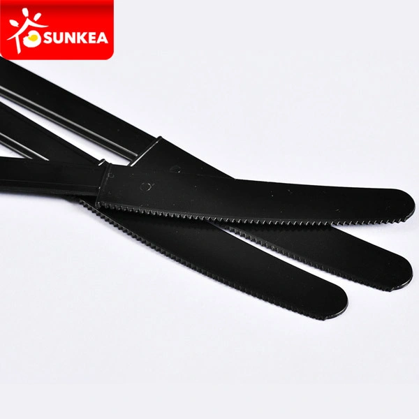 Tire isqueiros descartáveis acondicionadas individualmente Dinnerware PS utensílio de plástico PLA Louça de talheres colher o garfo da Faca