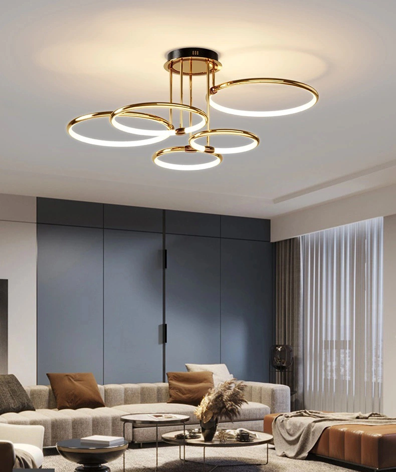 2023 New Launch Tpstarlite Contemporary Acrylic Ceiling Lamp LED Lighting Circle Ceiling Lamps Bedroom Ceiling Lamp