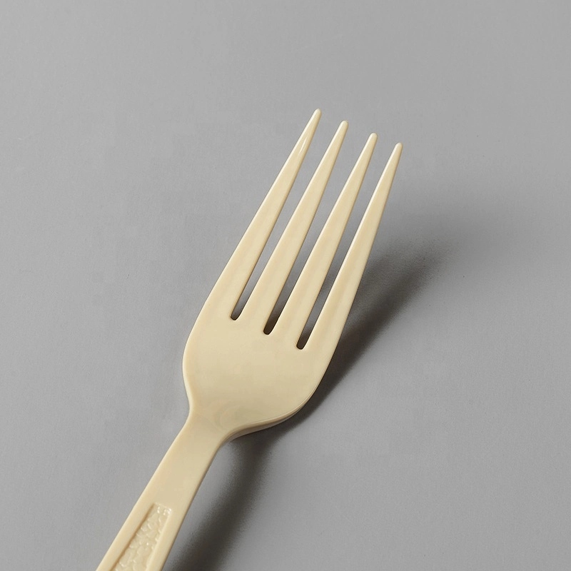 Material PS High quality/High cost performance  Man Made Disposable Tableware Cutlery Spoon Conjuntos de garfo de faca comer Hotel Restaurante Fabricação personalizada