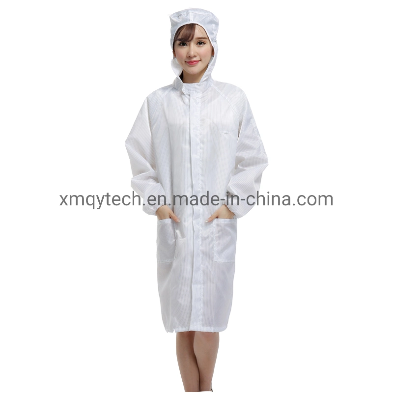 Cleanroom Antistatic Garment Lab Gown ESD Protective Clothing Workwear Clothes