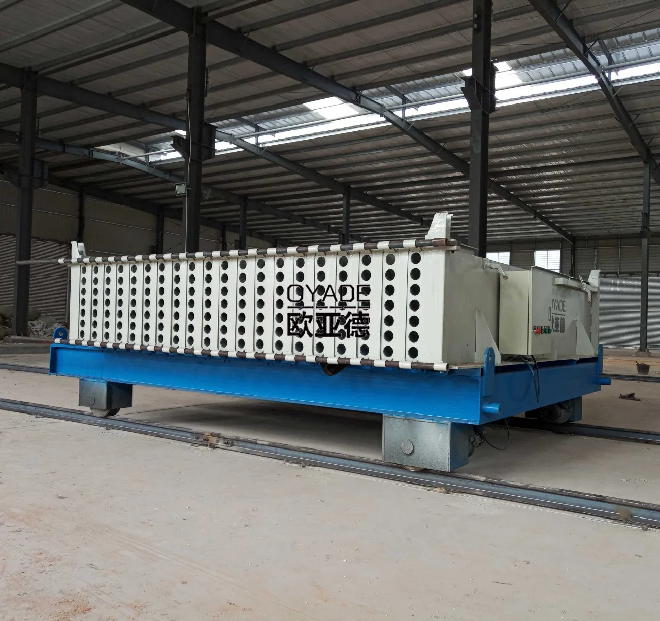 Hollow Cement Wall Panel/Porous Wallboard Making Machine Line