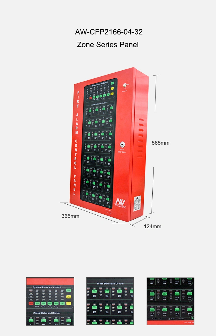 Lpcbce Approved Factory Price Conventional Fire Alarm system Fire Panel