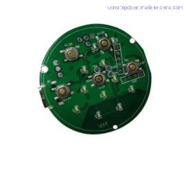 Six Layer Green Oil Impedance Board 6 Layer Mulity Impedanz Steuerplatine für Stromversorgung