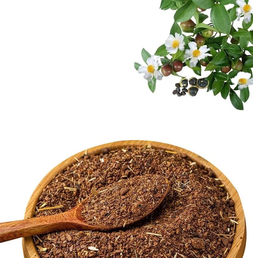 Natural Pesticides Agro Product and Snail Killer Tea-Seed-Cake Tea Seed Meal
