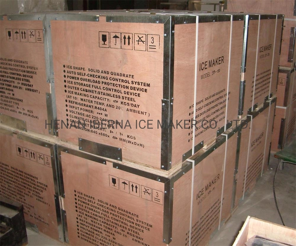 300kgs Cube Ice Maker That Can Be Used in High Temperature Environments