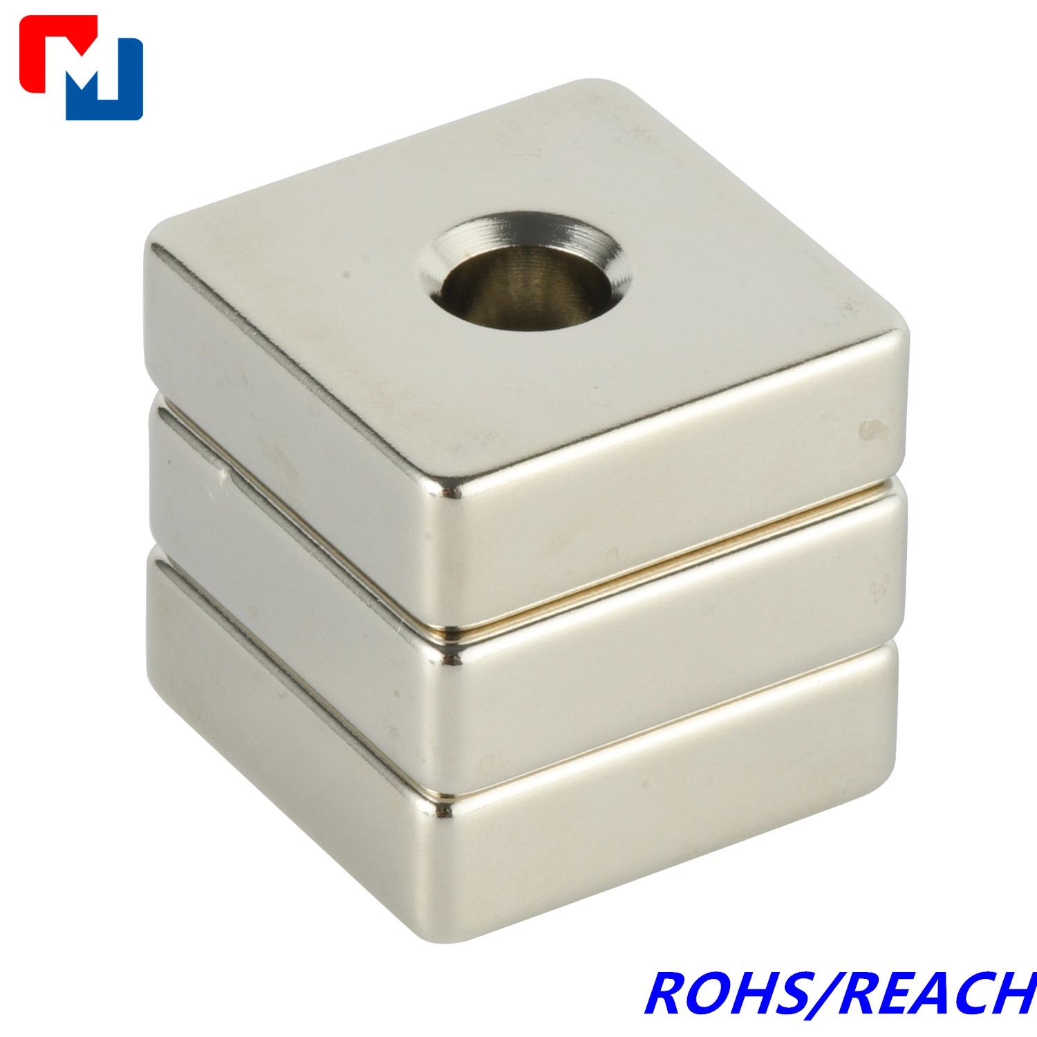 N35 Rare Earth NdFeB Block Magnet Neodymium Strong Magnet with Strong Magnetism