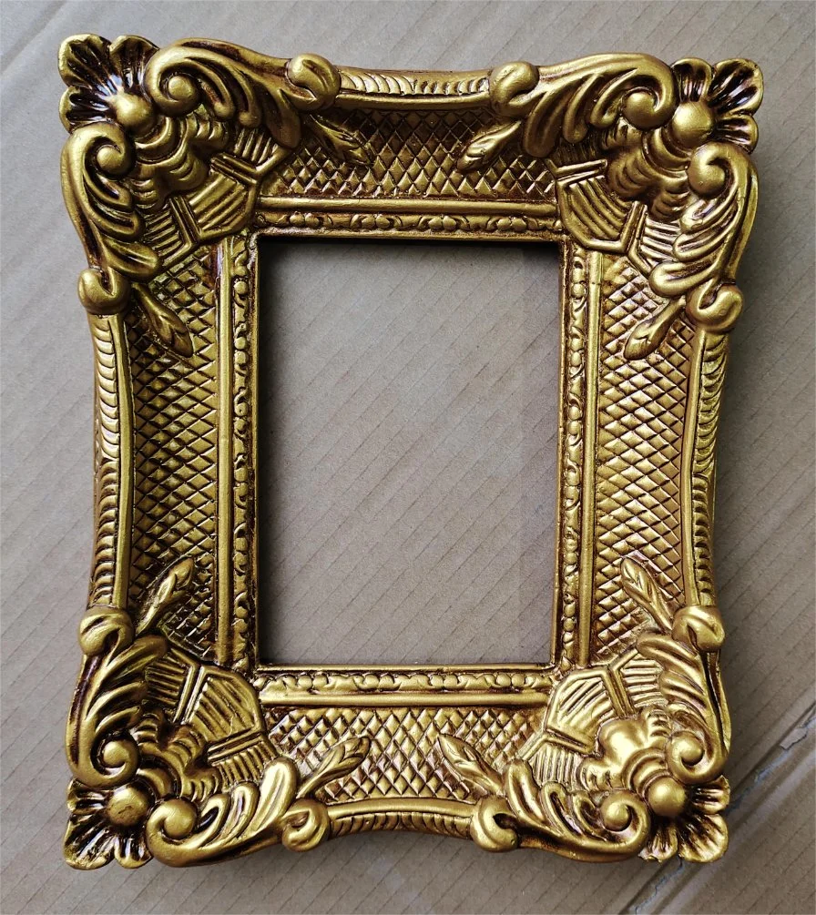 High quality/High cost performance  Vintage Color Baroque Resin Photo Picture Frame