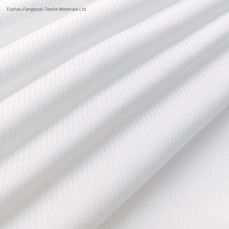 High quality/High cost performance  Quick Dry Nylon Spandex Interlock Rib Knitting Fabric for Sport T-Shirt