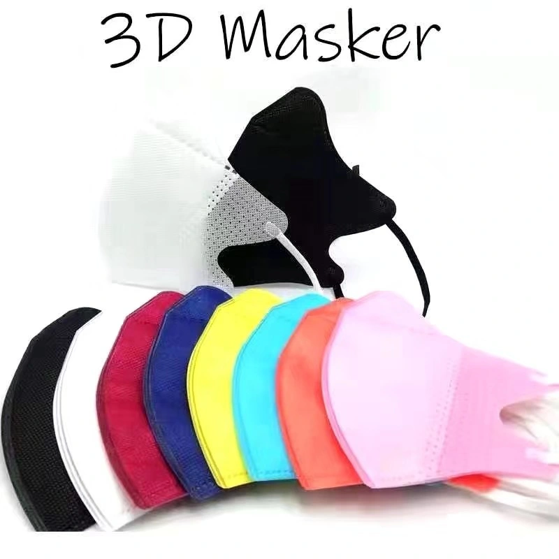 Non tissés jetables Disgner Consommation non médicale Masque facial stéréo 3D