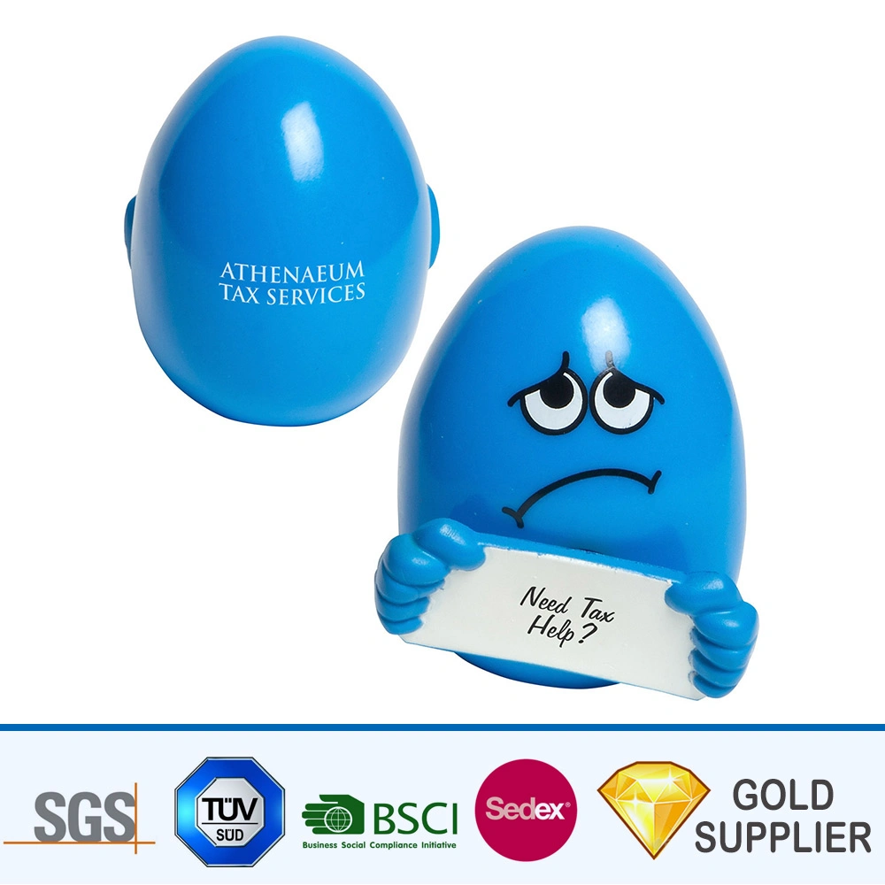 No Mínimo Personalizado Suave de Goma Cambiante de Color Squishy Juguete de Alivio del Estrés Divertido y Popular Bola Anti Estrés Squeeze de PU con Logo