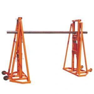 Adjustable Hydraulic Tools Electrical Cable Drum Stand Cable Drum Lifting Jack