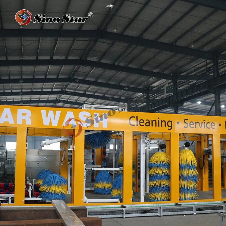 Automatic Auto Washing Machine/ Car Washing Machine Automatic Tunnel Made in China From Sino Star A6