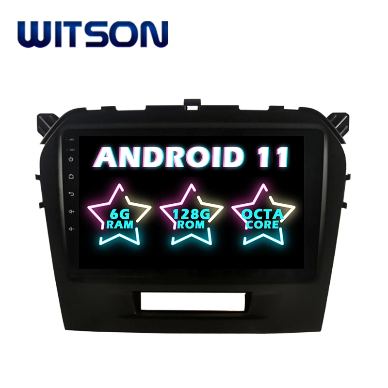 مشغل فيديو السيارة Witson Android 11 لـ Suzuki 2016 Grand شاشة فلاش كبيرة بسعة 64 غيغابايت في قرص DVD للسيارة اللاعب