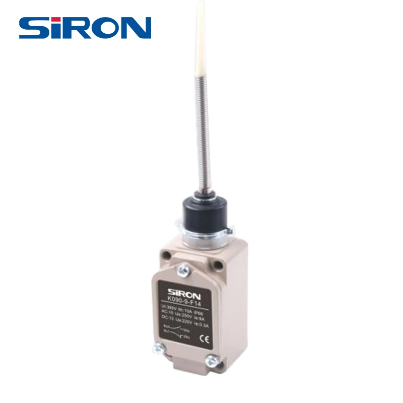 Siron IP66 Handle Swing Elevator Rotary Lever Double-Circuit Roller Lever Tubular 1nc1no Aluminum Travel Limit Switch Sensor