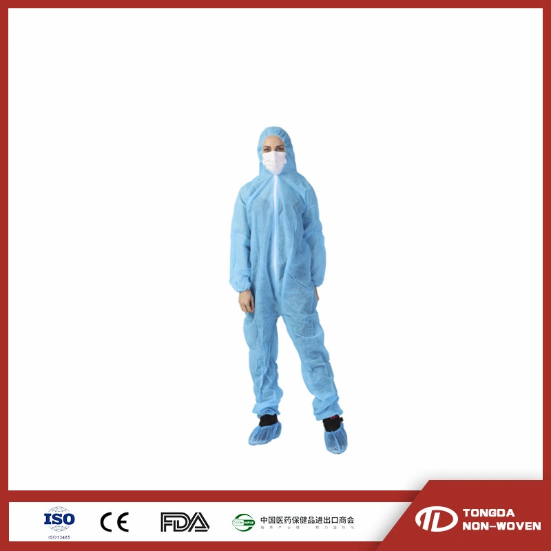 Disposable Isolation Gown Surgical Waterproof Disposable Non Woven Protective Gown