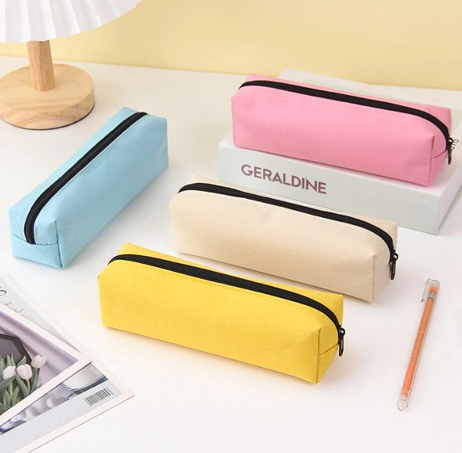 Promotional Advertising Simple Oxford Square Pen Pouch Pencil Bag