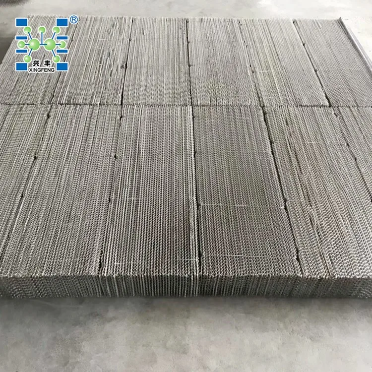 Air Liquid Filter Wire Mesh Gauze Packing Metal Structured Packing