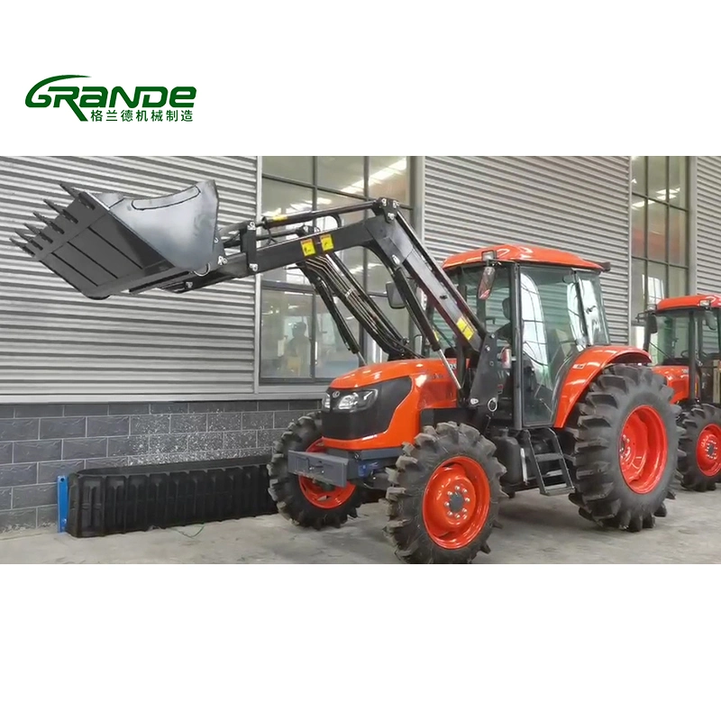 Tractor Implements 0.4m3 Wheel Loader Mini Front End Loader