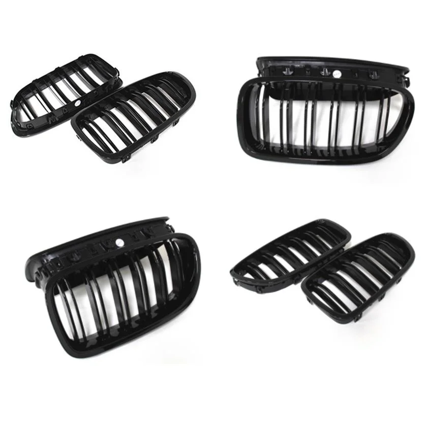 Custom Plastic Grills for Auto Dual Slat Front Hood Components