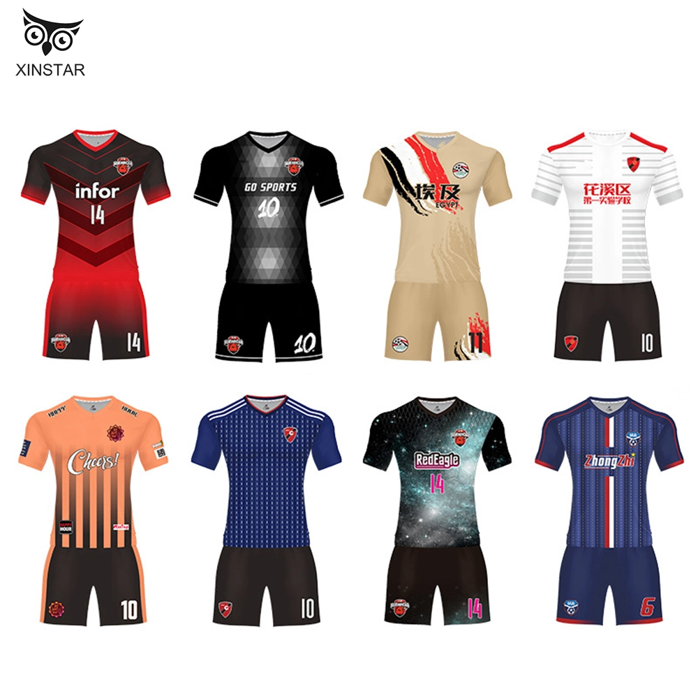 Wholesale/Supplier Top Quality Soccer Jersey in Thailand Custom Soccer Jersey Made in China