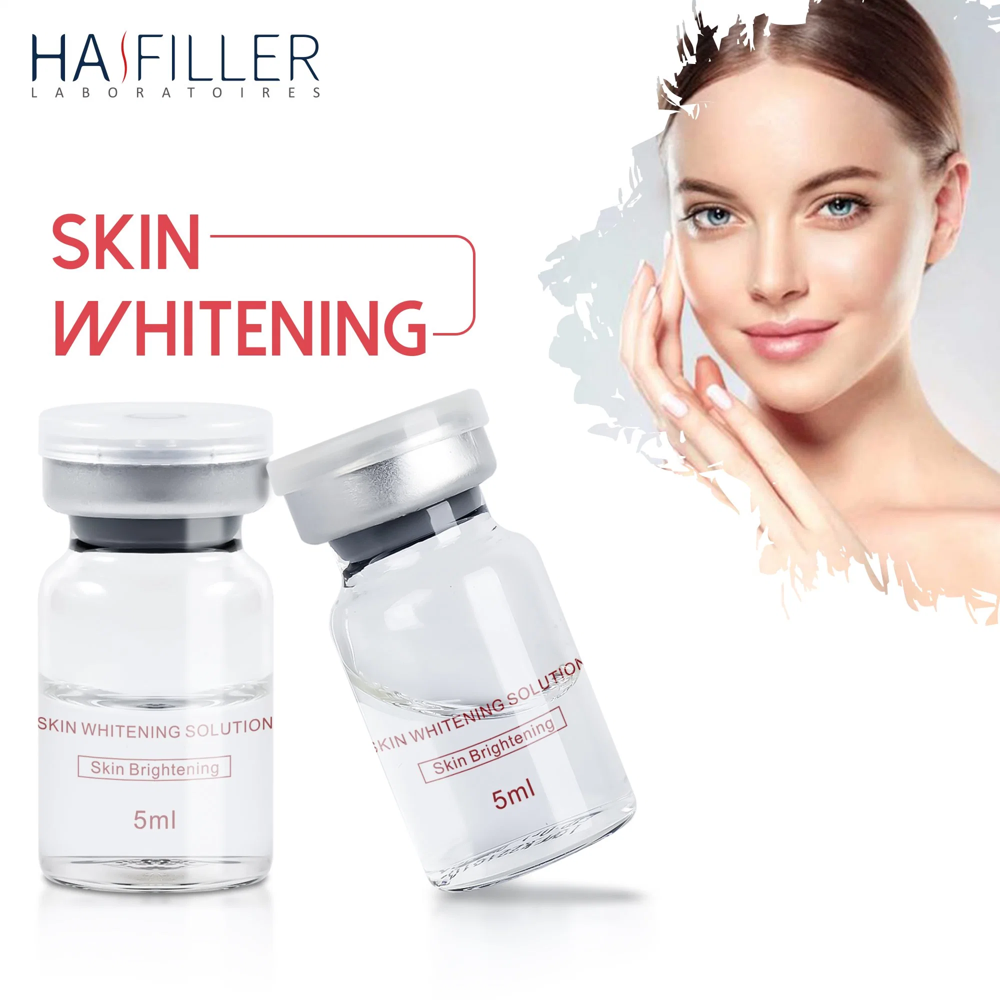 Heißer Verkauf Anti Falten Hautpflege Körper Gesicht Bb Glow Whitening Injection Mesotherapie-Lösung