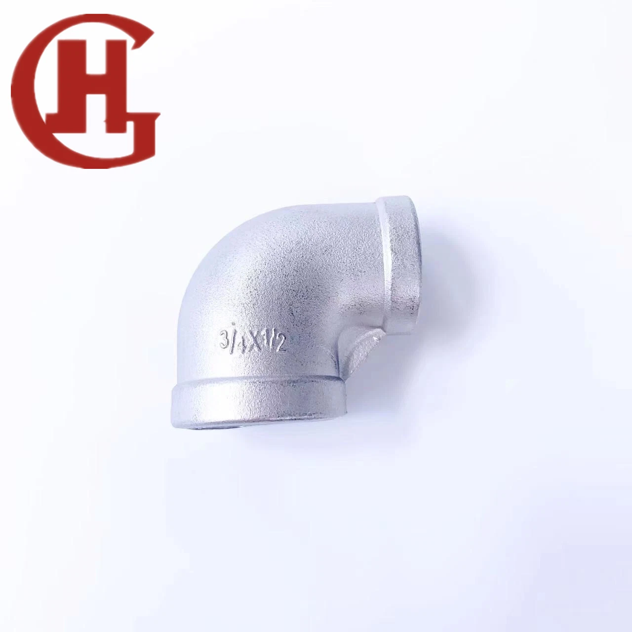 Factory Direct 304 Stainless Steel Reducer Elbow Pipe Fitting BSPT Thread