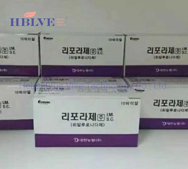 Ce Approved Hyaluronidase for Dissolving Dermal Filler Hyaluronic Acid Lyase