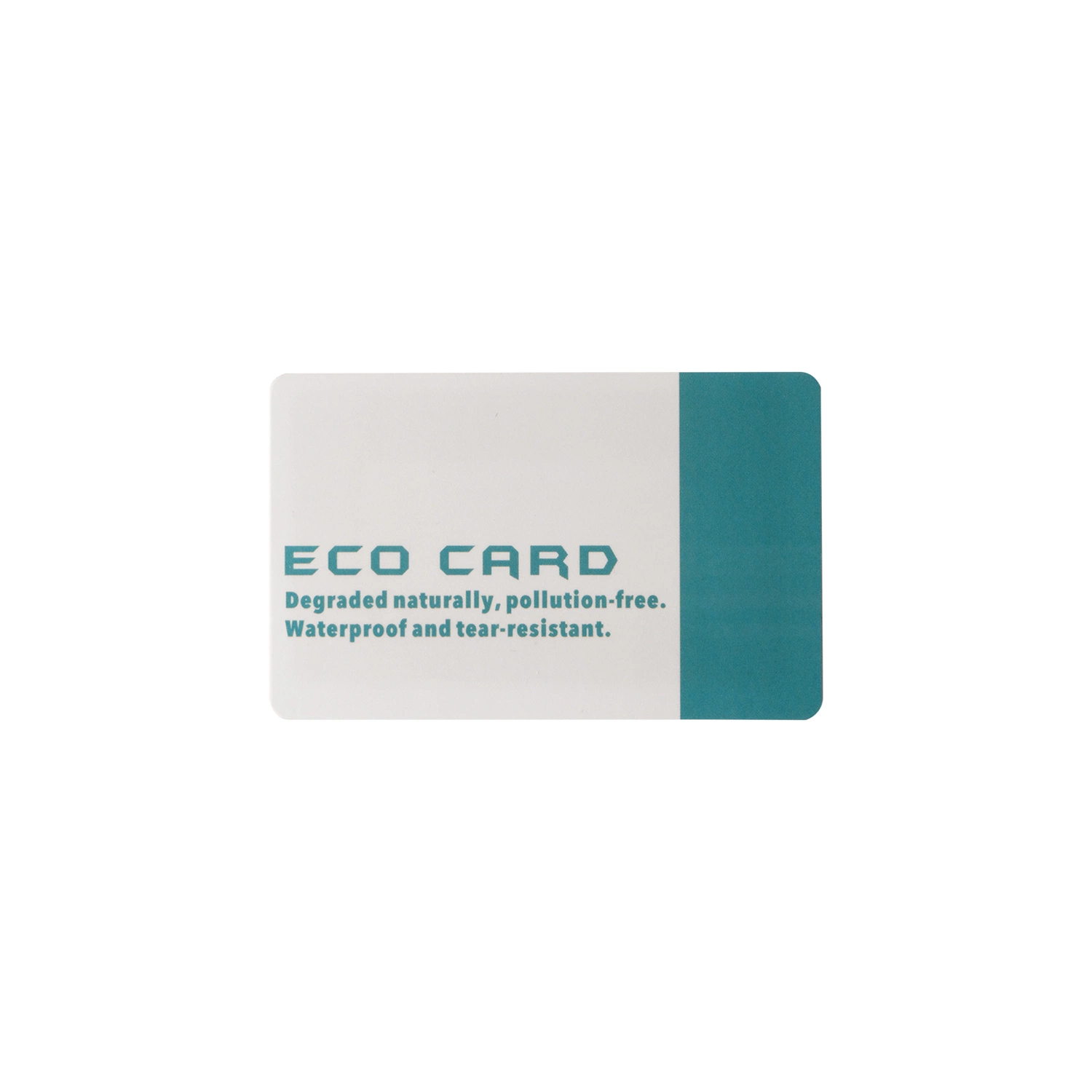 Экологически безопасная биобумага RFID типа PVC Smart Card