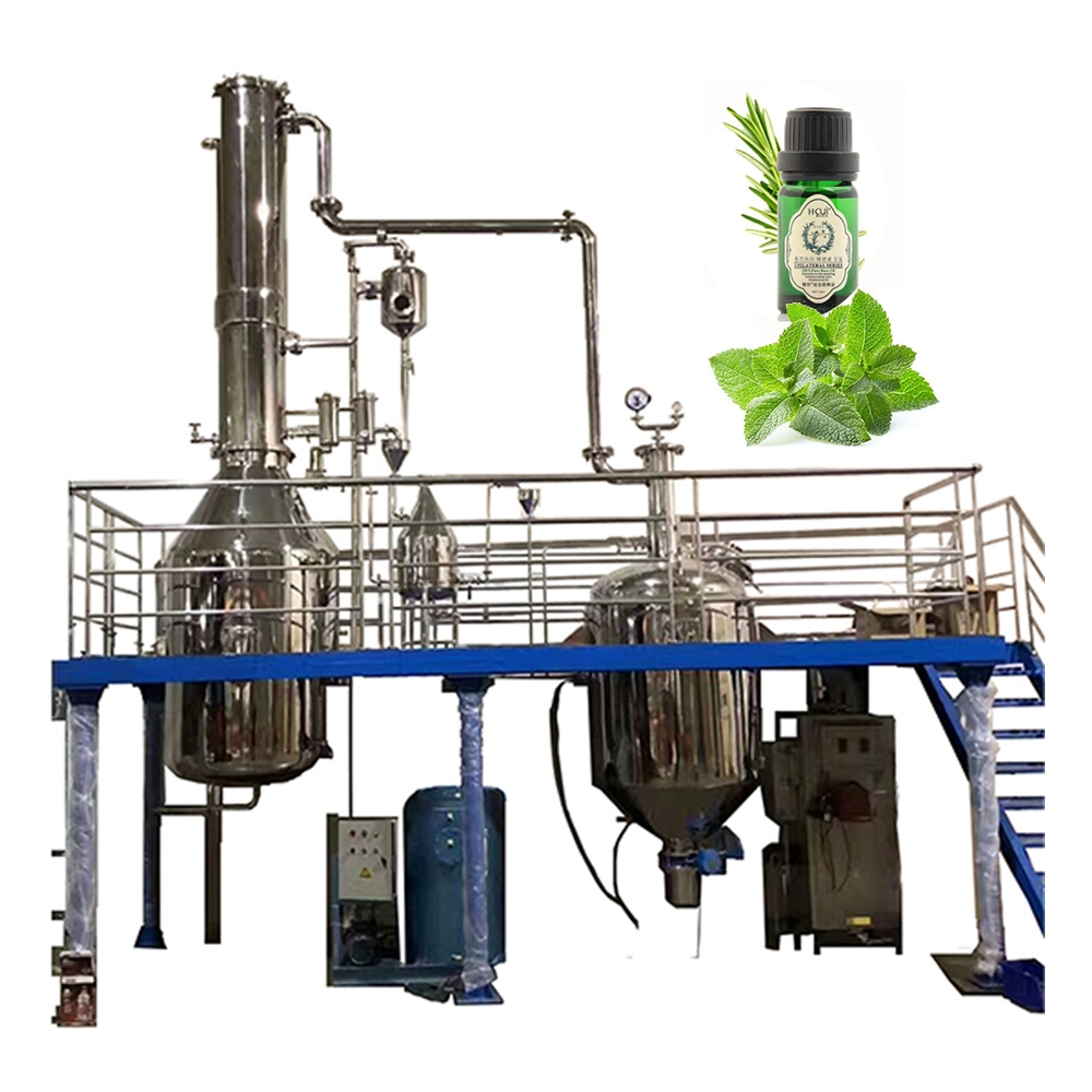 Factory Direct Supplying Steam Geranium Lavender Helichrysum Italicum Essential Oil Distillation Equipment