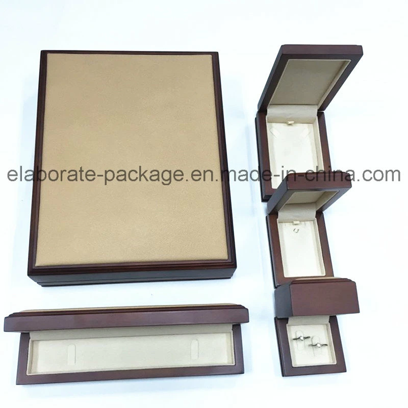 Soft Touch Leather Promotional Hardwood Good Reputation Handmade Jewelry Box