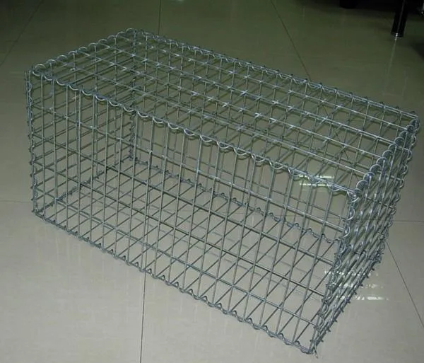 0.5*0.5*0.5m Welded Wire Gabion Mesh Hot Dipped Wire