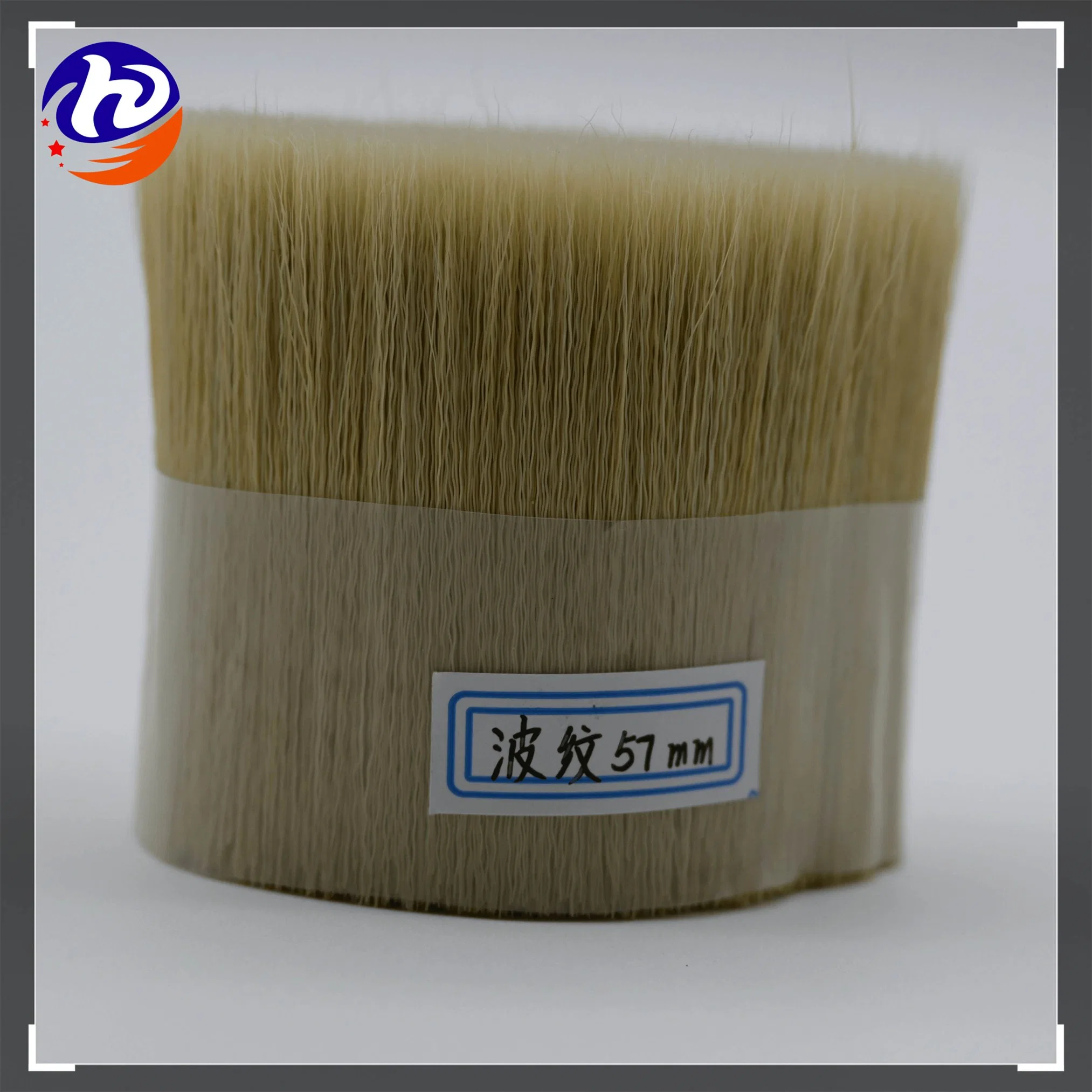 High quality/High cost performance  Double Boiled Nature Pig Bristles for Hair Brush Making