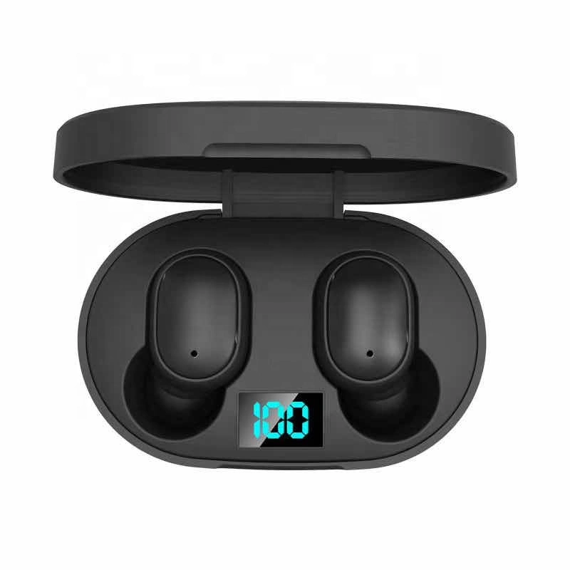 E6s дешевле наушники Hi-Fi Tws для Airdots Беспроводной светодиодный дисплей вкладыш Tws заушное крепление Inear стерео спорта выход для наушников