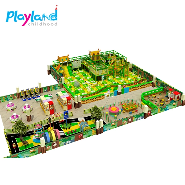 Ocean Theme of The Indoor Playground Bus Shape Kids Indoor Playground Equipment Prices