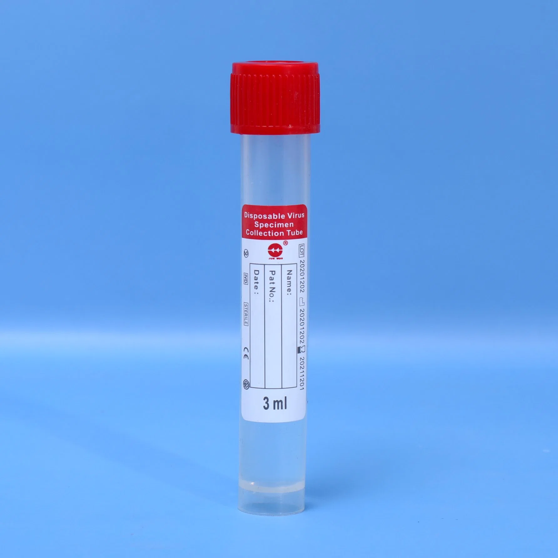 Viral Transport Tube with Throat Swab and Nasal Swab