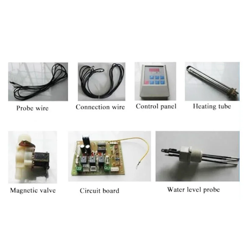 Sauna Steam Generator Accessories Heat Tube/Water Level Probe/ Circuit Board and Control Panel