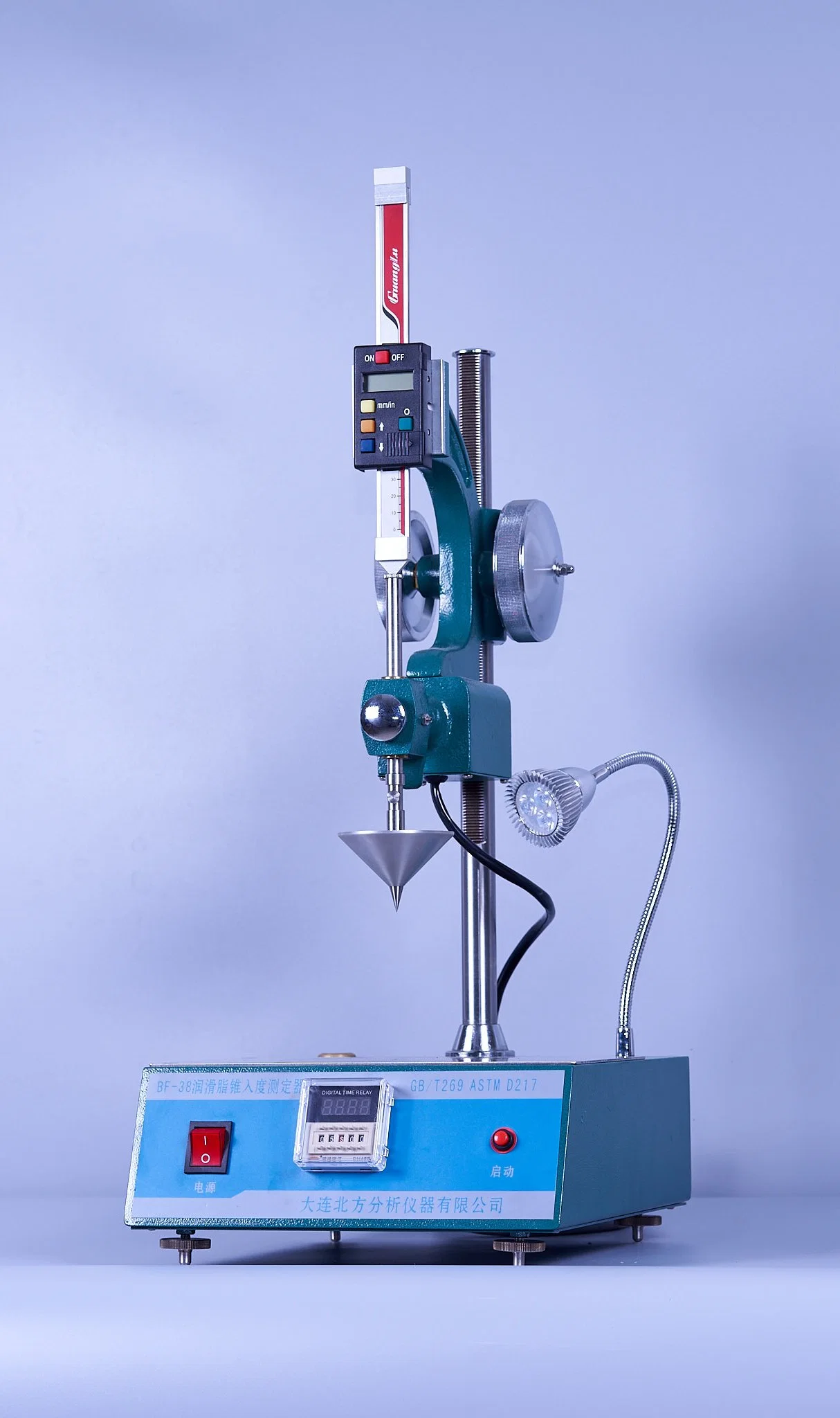 Laboratory Usage Lubricant Grease Cone Penetrometer Penetration Tester Device (ASTM D217)