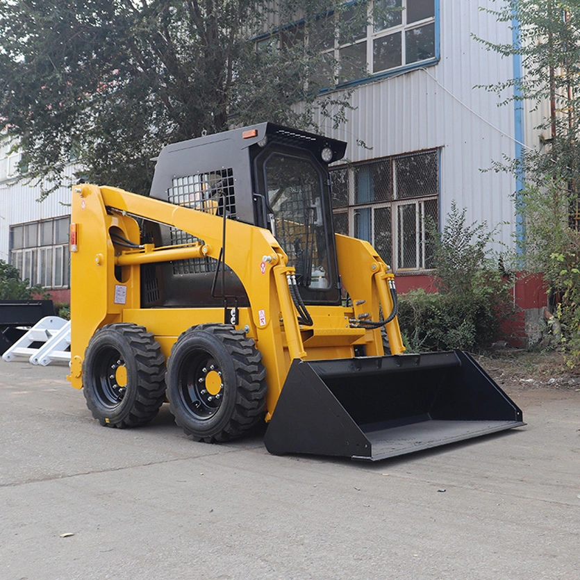 Multifunctional CE EPA Home Farm Garden Gasoline Diesel Mini Small Micro Compact Skid Steer Loader for Sale