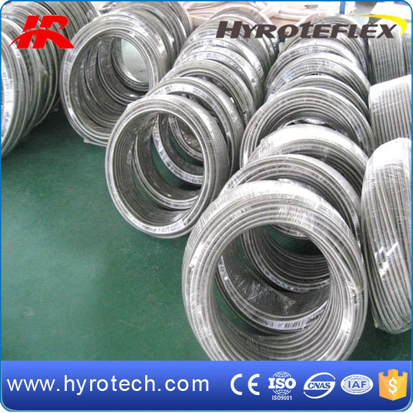 Steel Braid Rubber Hose Convoluted PTFE Hose Hydraulic Pipe