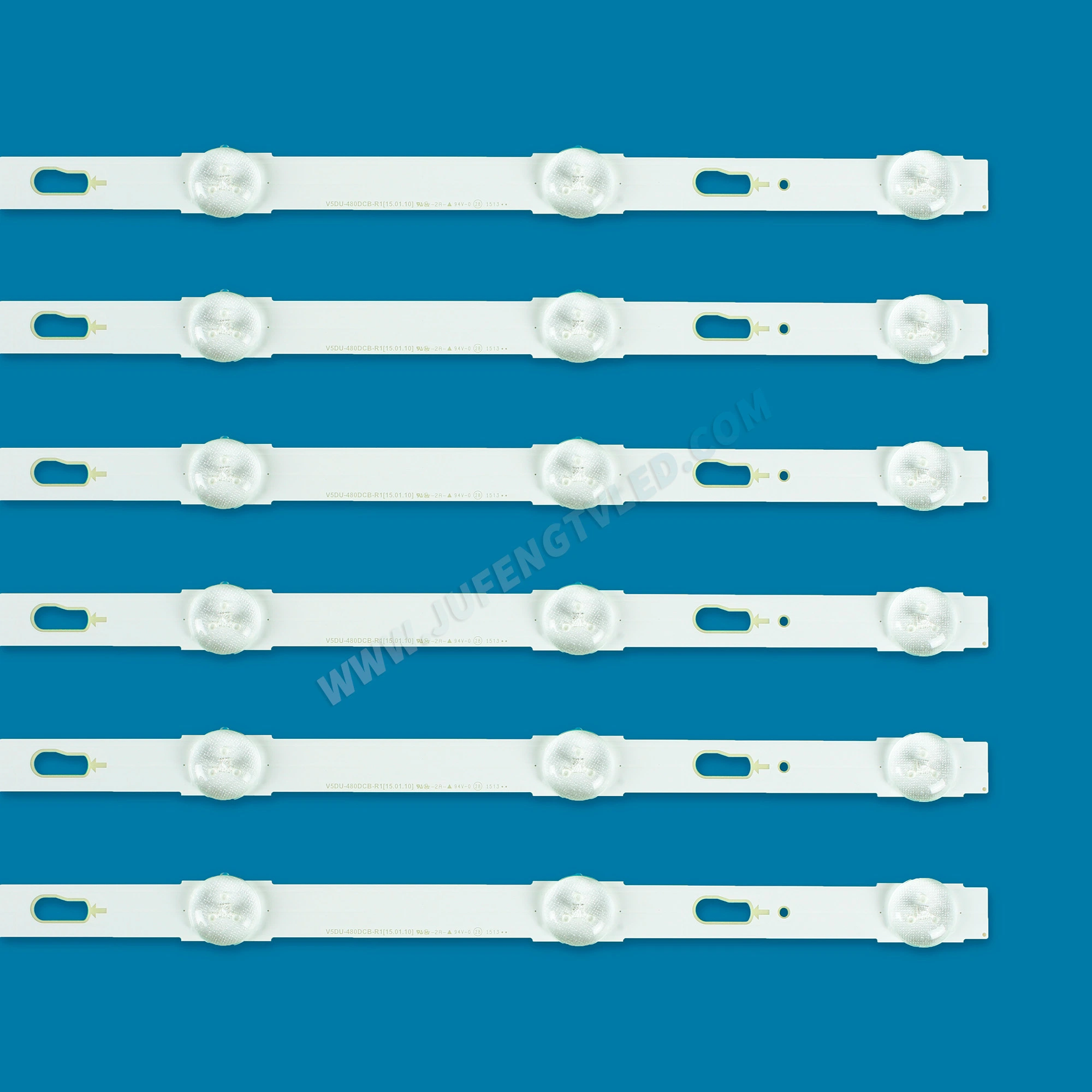 Jf-D-159 TV Backlight Use for Samsung 48'' V5du-480dca/480dcb-R1 Bn96-34793A/Bn96-34794A Replacement LED Backlight Strips (12)