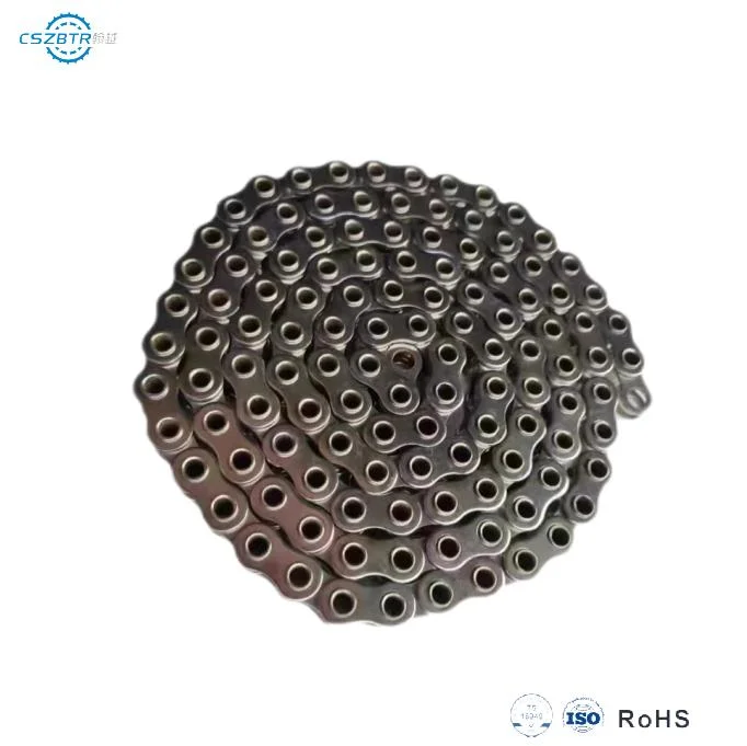 08bhp Ss08bhp 08bhpf 08bhpf5 12.7mm Pitch 0.5 Inch Stainless Steel Carbon Steel Hollow Pin Conveyor Roller Chain