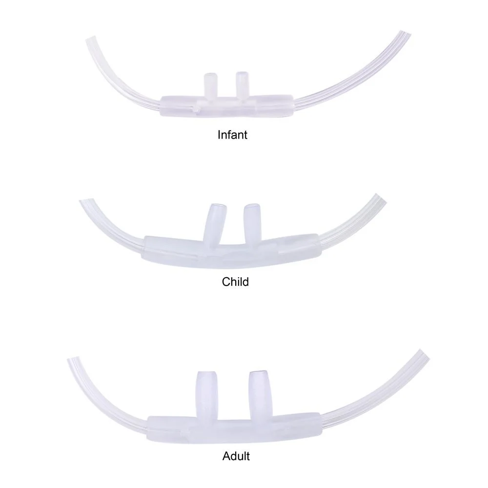 Manufacturer Low Price Medical Grade PVC Infant Adult OEM Disposable Nasal Cannula Tube