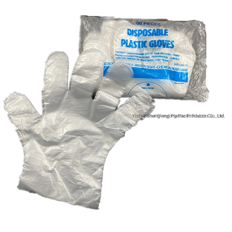 Disposable Plastic Gloves for Handling Food