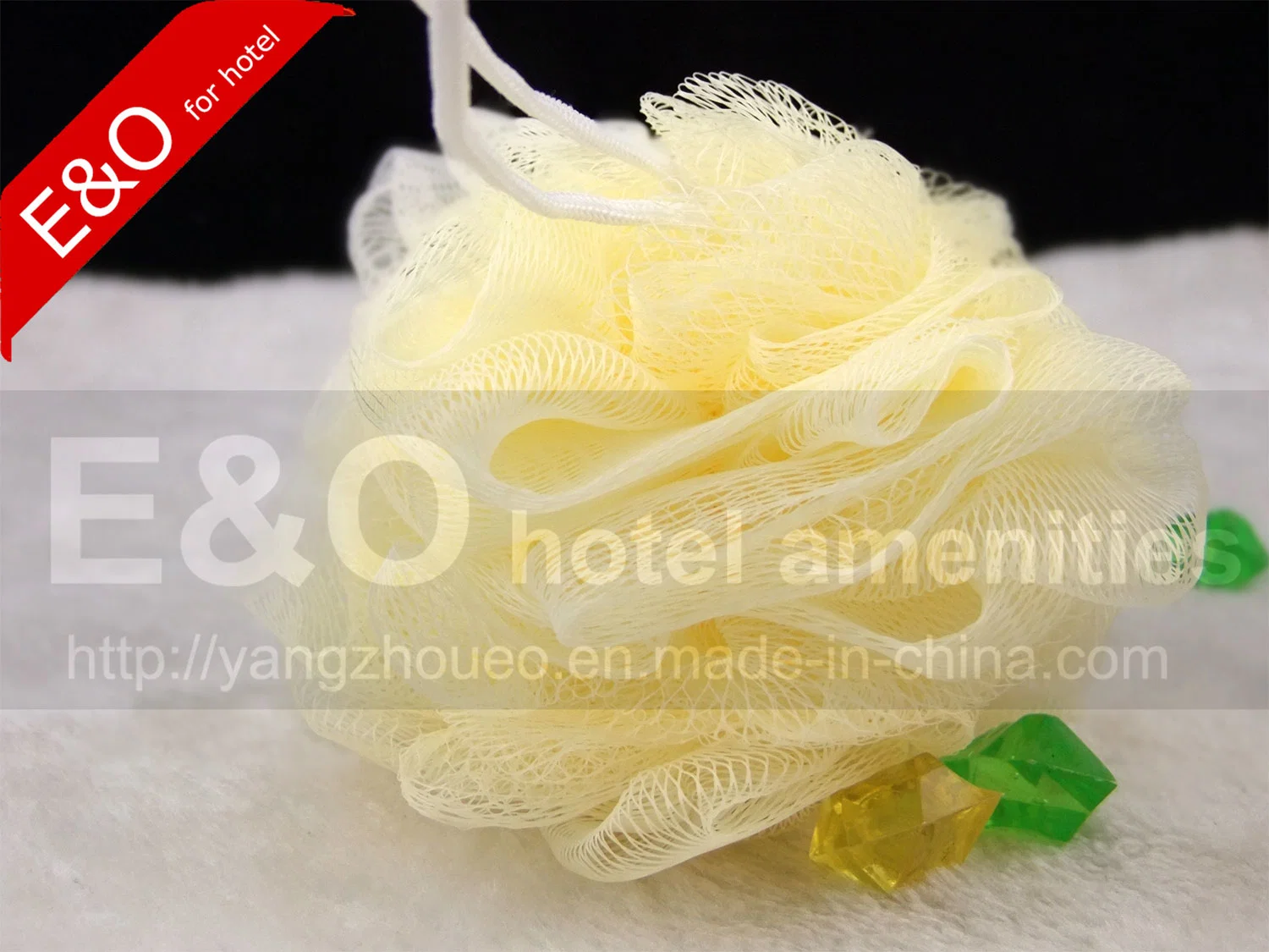 Disposable Body Cleaning Sponge Loofah Mesh Bath Sponge Ball Wholesale