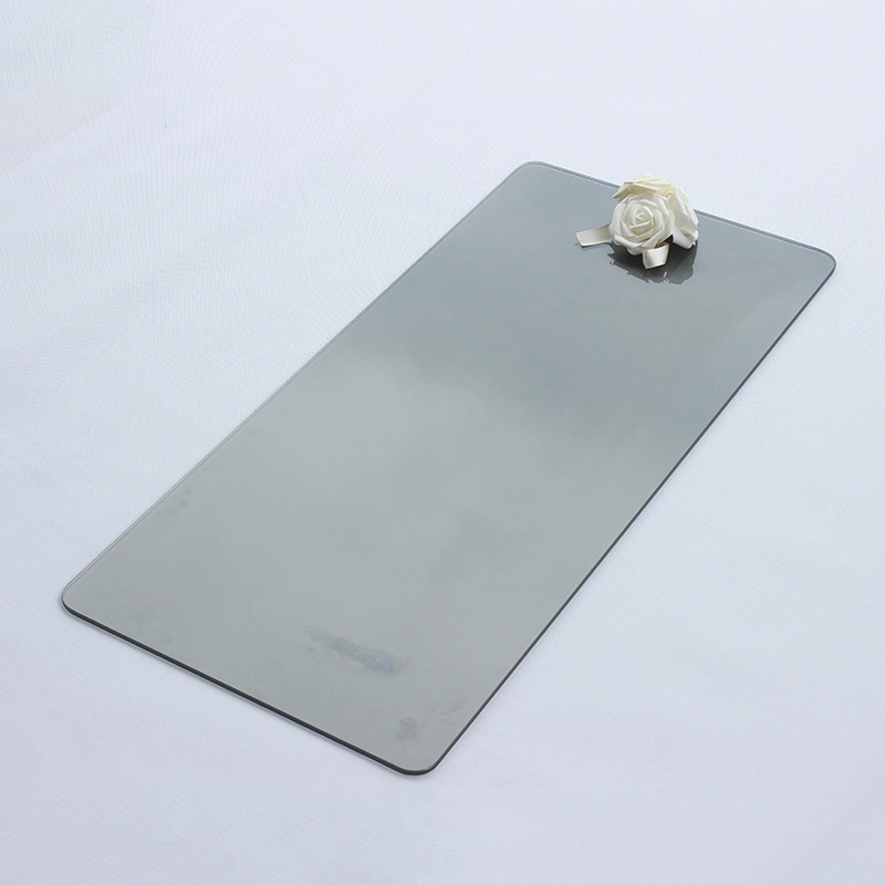 Grey Silk Printing Tempered Toughened Glass Panel Plate